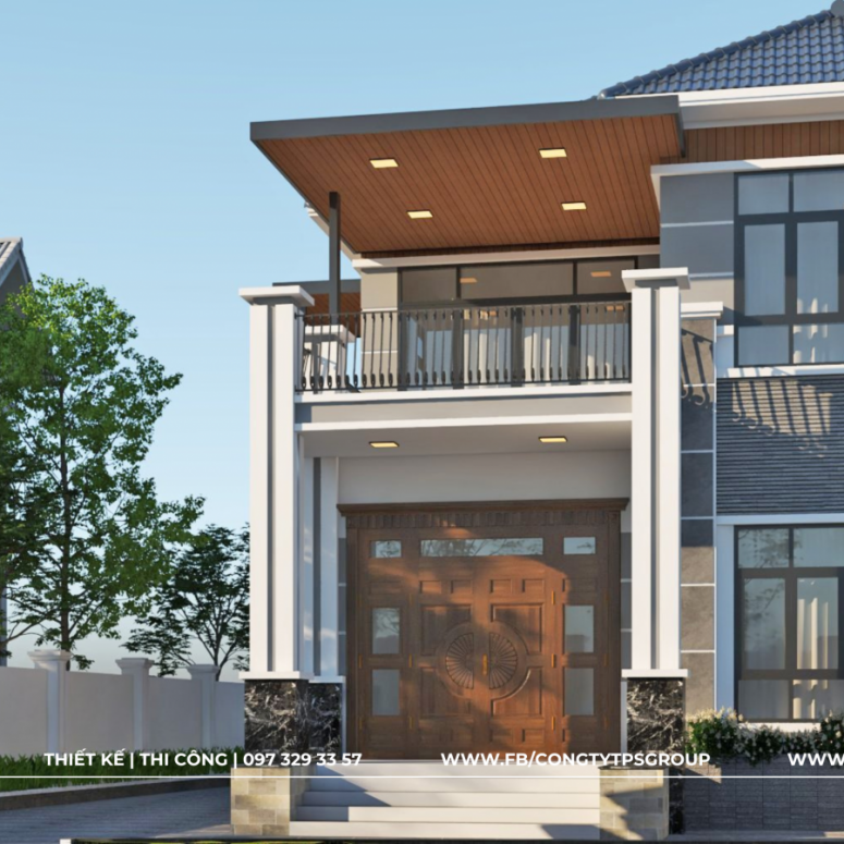 Mẫu Thiết Kế Nhà Phố Tại  Dĩ An - TPHCM | Đẳng Cấp Hiện Đại, Tỉ Mỉ Trong Từng Đường Nét